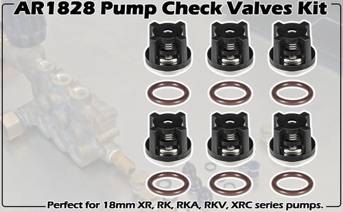 AR1828 Pump Check Valves Kit & AR1857 Pressure Washer Packing Kit for AR 18mm - Picture 9 of 12