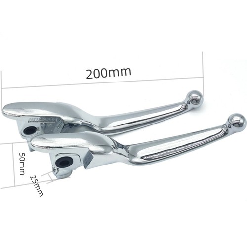 Palanca de mano de embrague de freno cromada para Harley Touring Street Glide FLHX 2017-2020 - Imagen 3 de 13