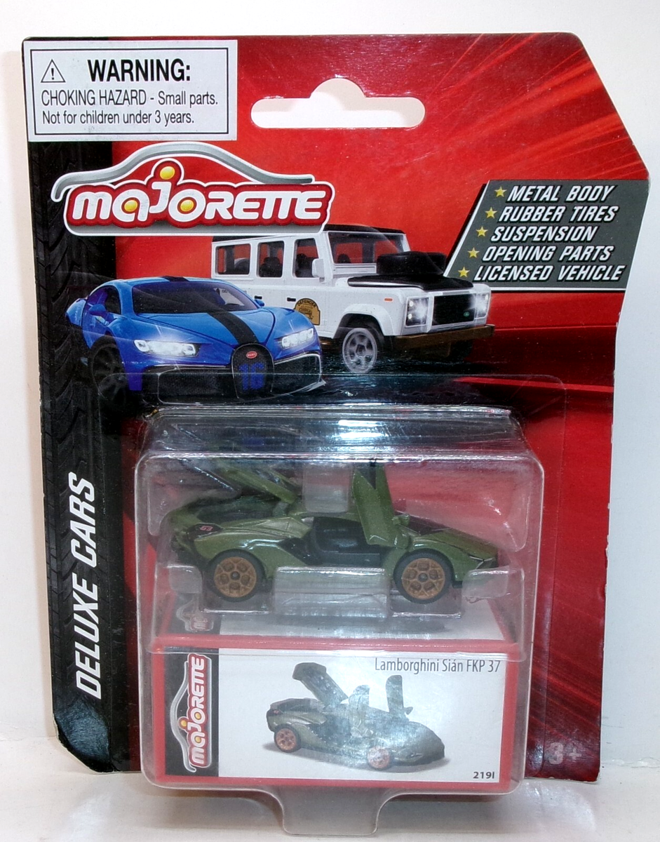2022 MAJORETTE 1:64 DELUXE CARS 219L OLIVE GREEN LAMBORGHINI SIAN
