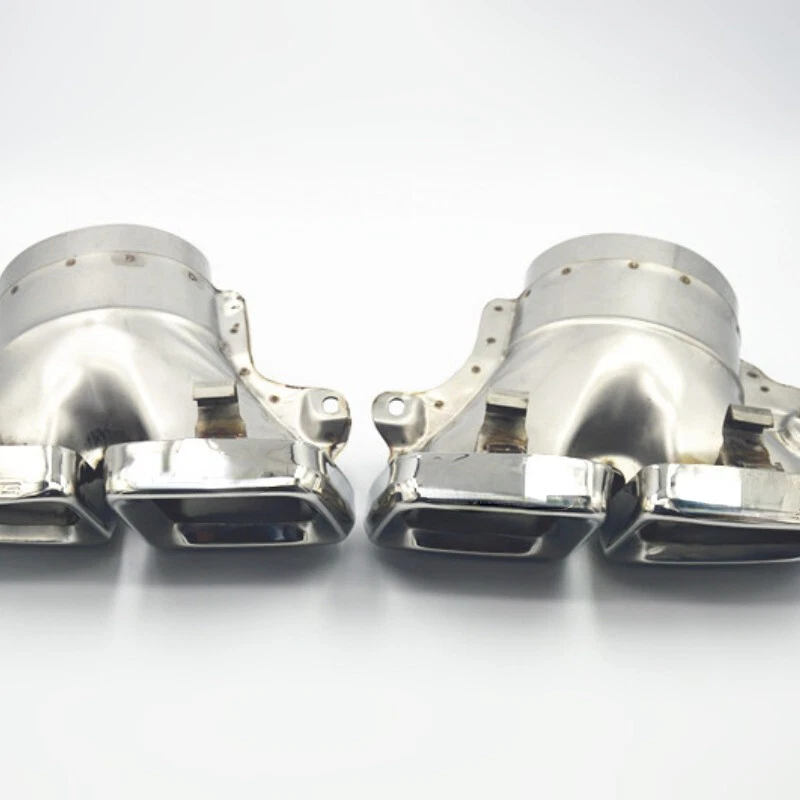 Stainless Steel Muffler Exhaust Tip for Mercedes Benz ML63 W166 X166 2013-2015 - Image 4 of 4