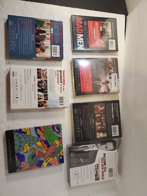 Set of 7 Mad Men DVD seasons #1-6 & 7 part 1 only (1,2,3,4,6 New