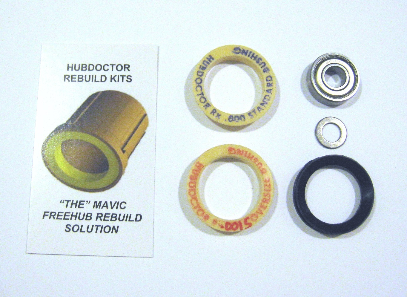 Graphite Bushing Mavic Crossmax Freehub Bushing Rebuild Kit - Foto 5