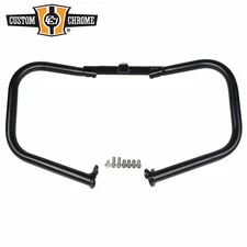 Black 1-1/4"Engine Guard Crash Highway Bar Fit For Harley Touring Trike 2009+