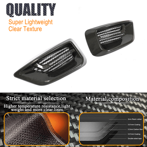Faros antiniebla Dry Carbon para Mercedes Benz W447 clase V250 2015-19 - Imagen 5 de 8