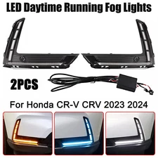 For Honda CRV 2023-2024 LED DRL Daytime Running Light Fog Lamps Signal Light US
