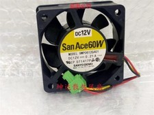 SANYO 9WP0612G401 12V 0.21A 6025 6CM 3pin Waterproof Cooling Fan
