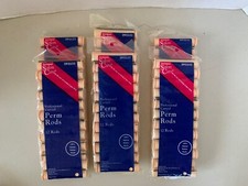 Brentwood Salon Care Professional Curved Perm Rods 292532 6 Packs Bundle NEW
