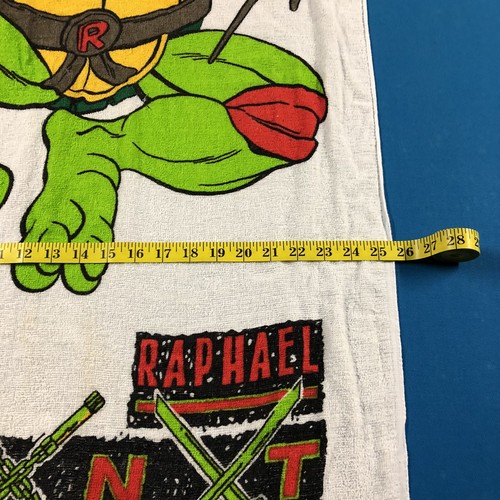 Vintage 1988 Teenage Mutant Ninja Turtles Beach Towel Jay Franco Cotton C7 - Picture 4 of 5