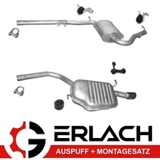Auspuff für Audi A4 2.0 Stufenheck Kombi Avant 2000-2008 Auspuffanlage *2341