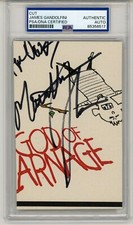 James Gandolfini ~ Signed Autographed Authentic Signature Cut ~ PSA DNA Encased