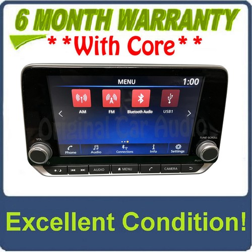 2020 - 2022 Nissan Sentra OEM Apple Carplay Android Auto Bluetooth USB Radio