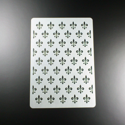 A3 Schablone Fleur de Lis Lilie Muster Pattern - BM301