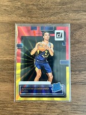 2022 Panini Donruss Rated Holo Red and Gold Laser Andrew Nembhard #231 Rookie RC