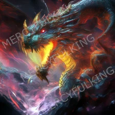 Dragon - Digital AI Art Image (4k HD) High Resolution Print Download