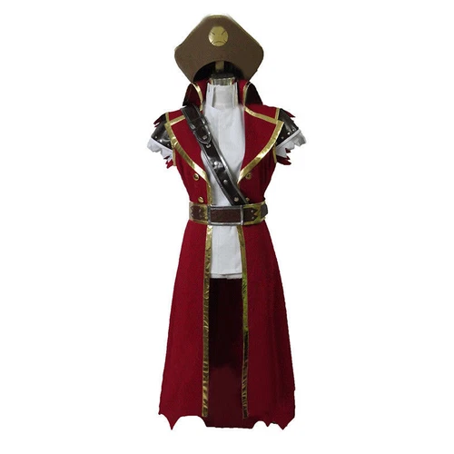 Gangplank von LOL Cosplay Kostüm mit Handschuhen Customize - Bild 2 von 4