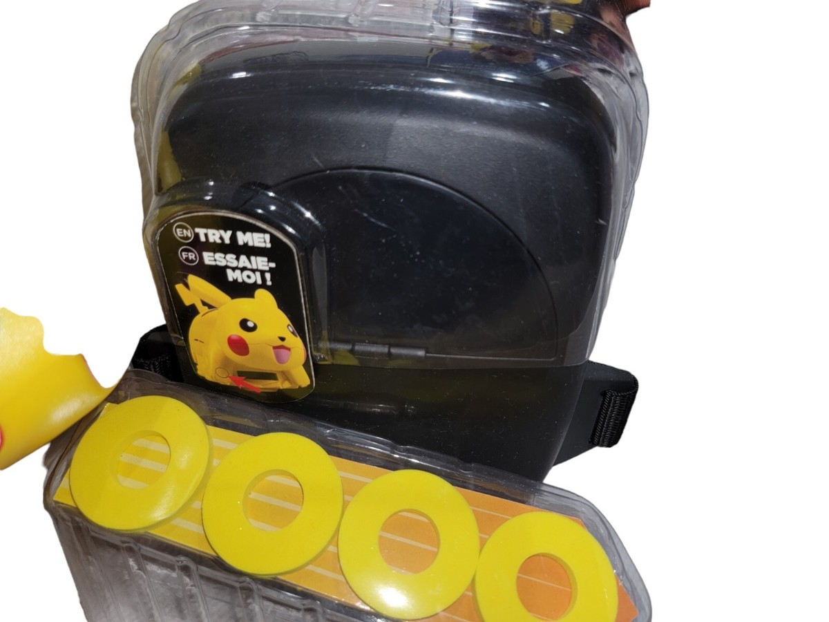 Tomy Pokemon XY Battle Ready Pikachu With Sound Shoots Discs