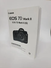 Canon EOS 7D Mark II Instruction Owners Manual EOS 7D II Book  NEW