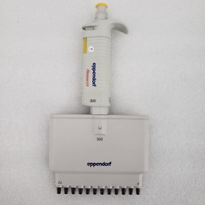 Eppendorf Research 300 12 Channel Pipette Pipet 30-300uL