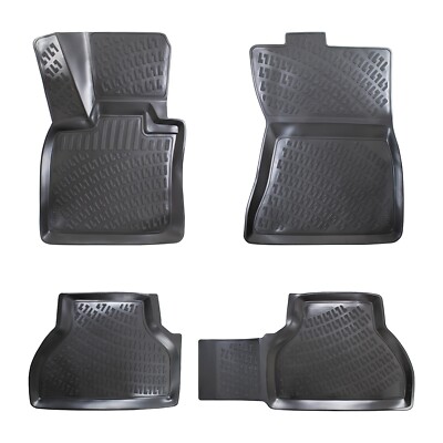 Car Floor Mats Liners For BMW X6 E71 2008-2014 All Season Heavy Duty Auto Rugs