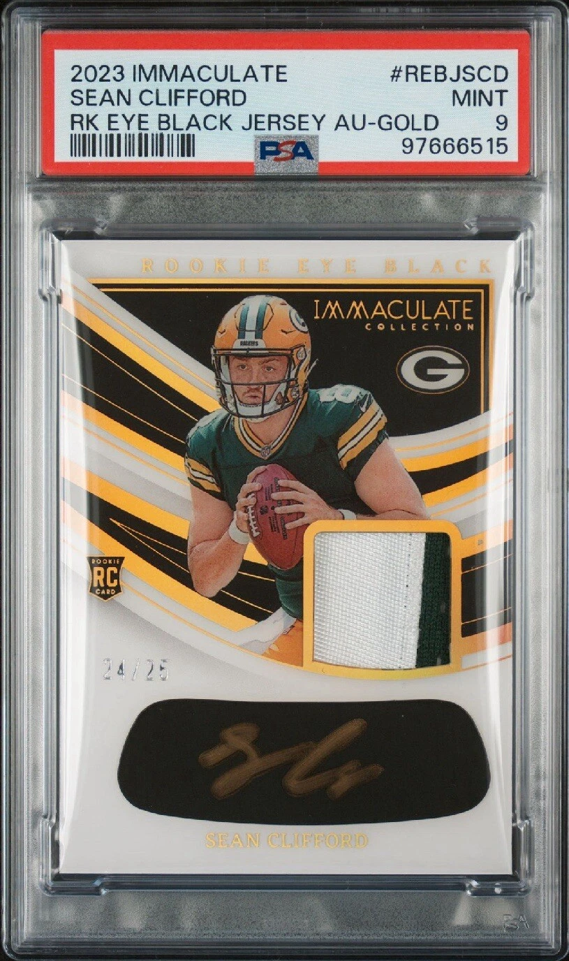 Sean Clifford Panini Immaculate Collection Immaculate Rookie Eye Black Jersey Autographs #REBJSCD Gold