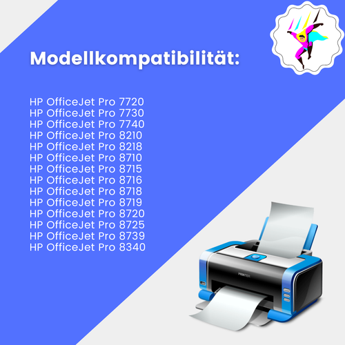 ORIGINAL HP 953XL MULTIPACK TINTE - 3HZ52AE - OFFICEJET PRO 8200 8700 - MHD 2027 - Bild 2 von 5