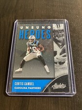 Curtis Samuel UNSUNG HEROES ABSOLUTE FOOTBALL CARD NFL 2020 T7-64