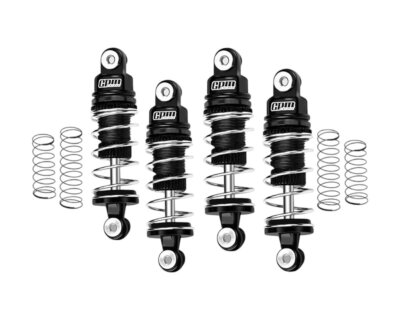 GPM Racing Alu Stoßdämpfer Set vorne und hinten schwarz für Losi Micro B GPMLMB3