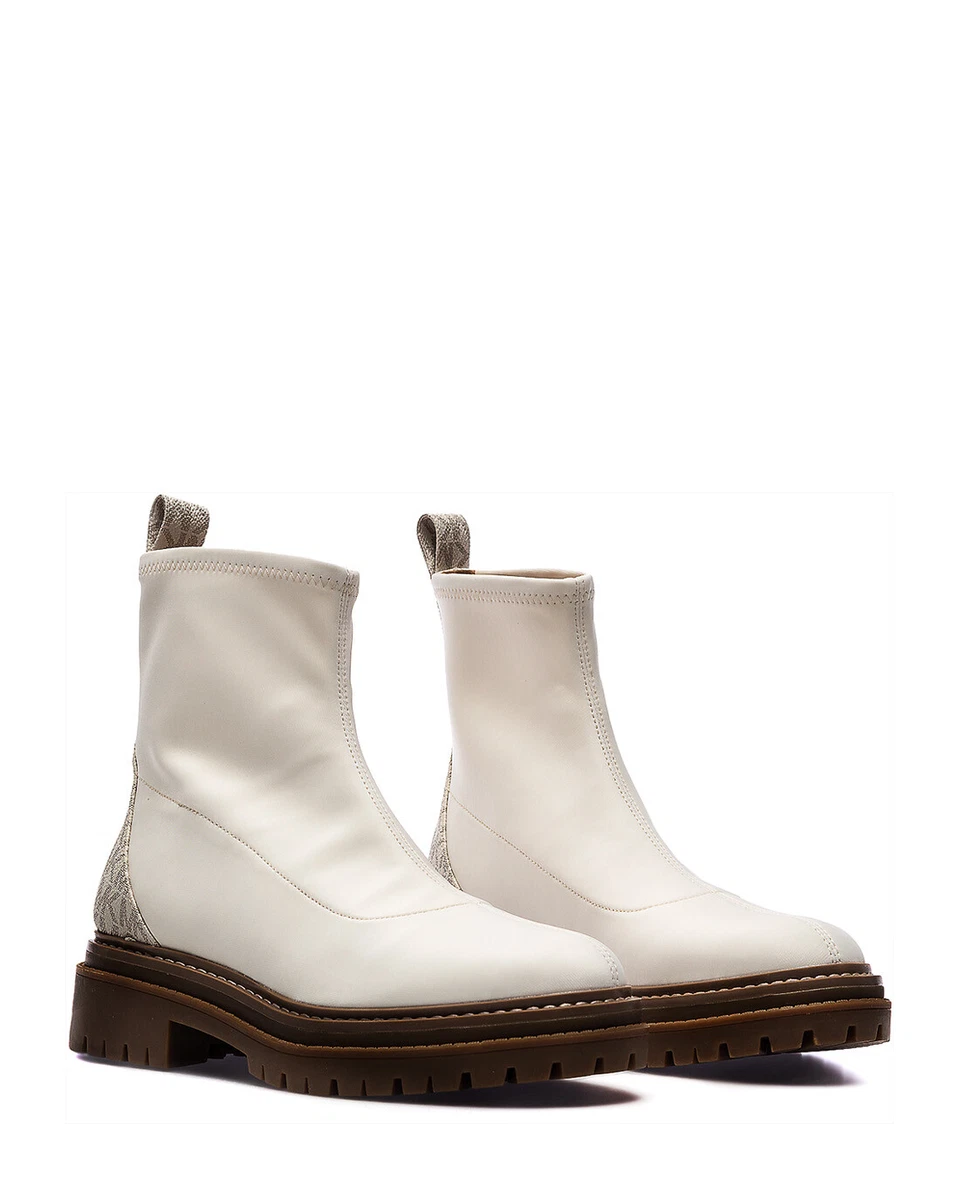Michael kors online white ankle boots