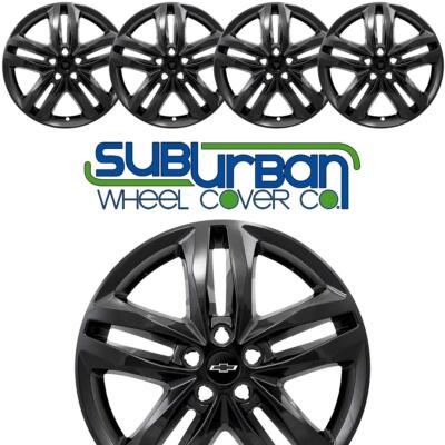 2018-2021 Chevrolet Equinox Premier 19'' GLOSS BLACK Wheel Skins # IMP-415BLK SET
