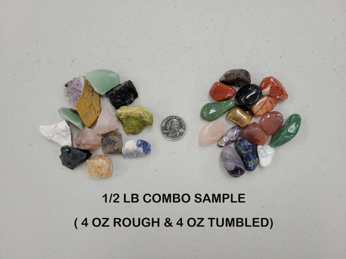 Tumbled Stone Mix - 1 kilo – Rough Stone LLC