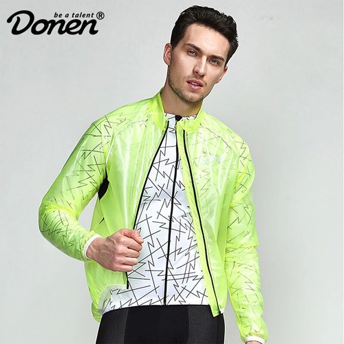 Waterproof Cycling Jacket UPF30+ MTB Bicycle Bike Rain Jacket Chubasquero - Picture 7 of 27