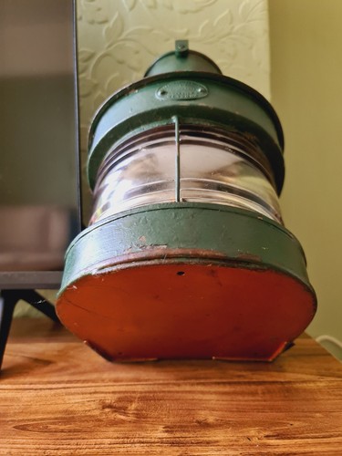 WW1 Antique Ship Lantern Lamp Maritime Ship Lantern Telford Grier & Mackay 1917. - 第 23/23 張圖片