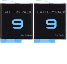 AHDBT-901 1800mAh Battery Set 2 for GoPro HERO9 Black Action Camera