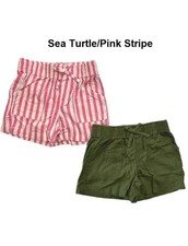 Size 7/8 Member's Mark Girl's 2-Pack Elastic Waistband Pull-On Shorts Brand New