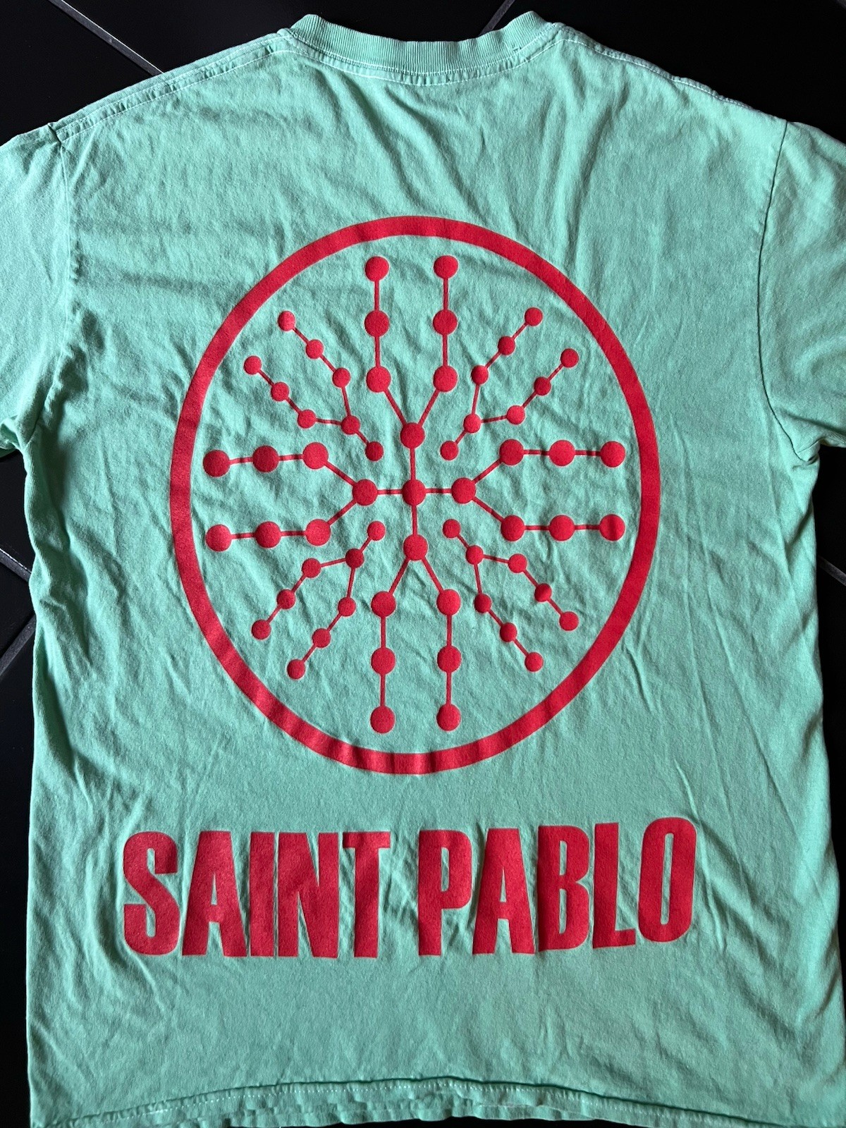 KANYE WEST 2016 Saint Pablo Tour Merch Black Hoodie L + Green T-Shirt M Yeezy thumbnail 18