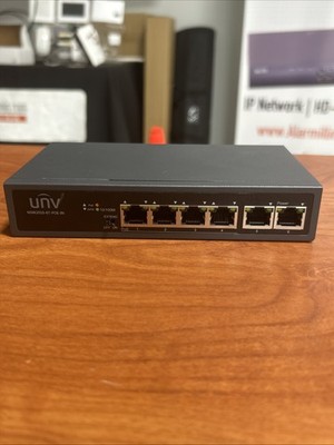 UNV NSW2010-6T-POE-IN 6-Port PoE Network Switch 10/100M Ethernet Switch
