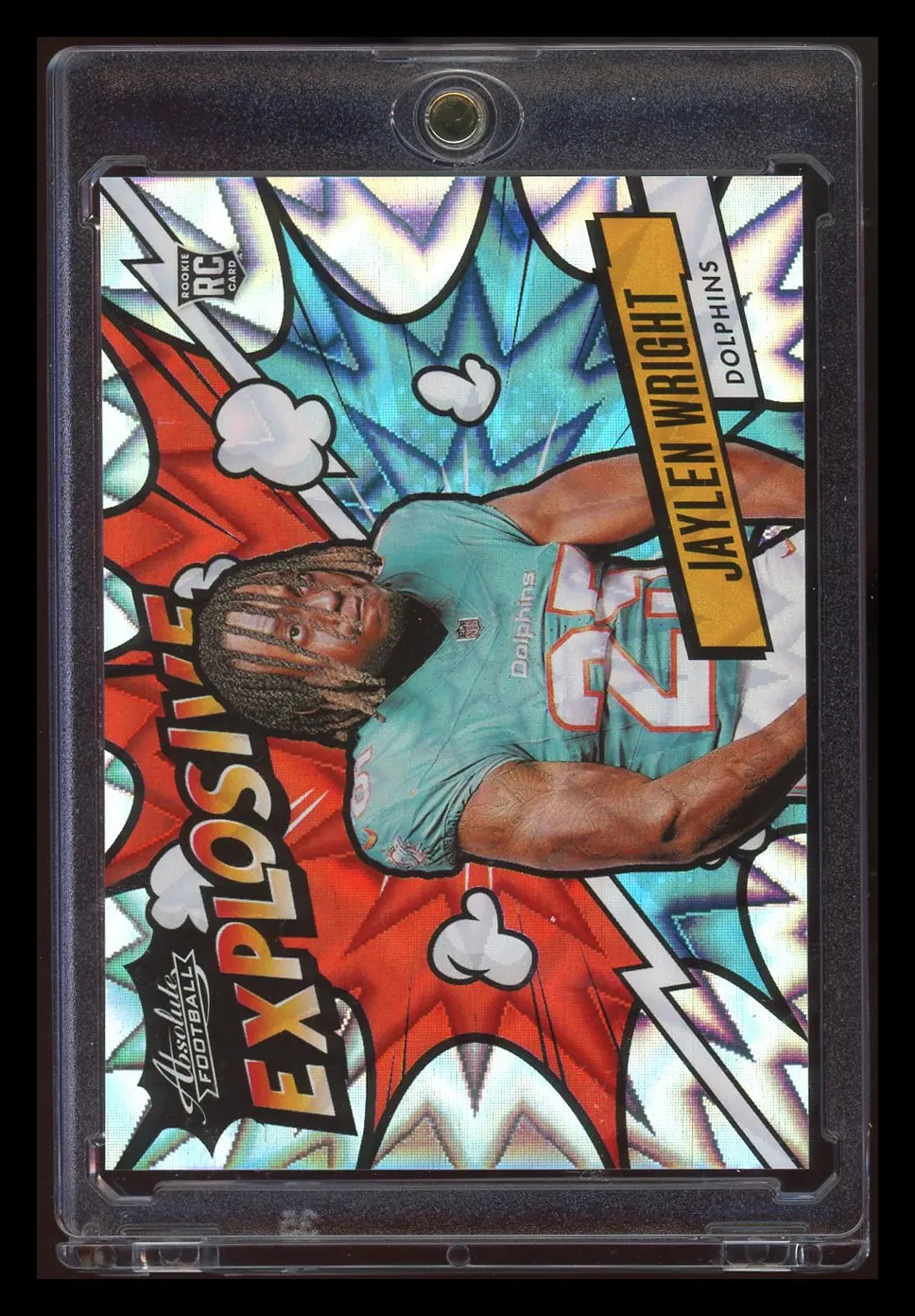 Jaylen Wright 2024 Panini Absolute Explosive #EX-JWI RC Case Hit SP