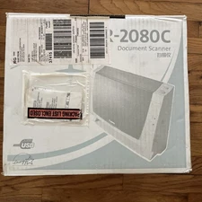 Canon DR-2080C Color Document Scanner SCSI-II interface Missing Power Cord