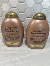 OGX Conditioner BRAZILIAN KERATIN THERAPY 13oz each NEW Lot Of 2