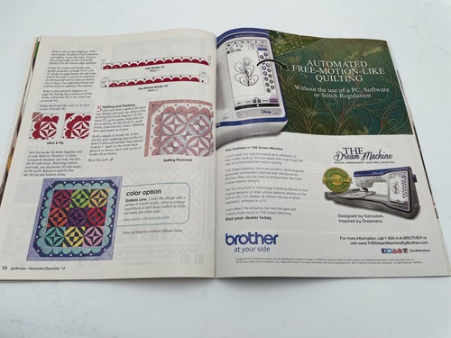 Quiltmaker Magazine Quilting November/December 2014 14 Designs w/Uncut Patterns - Picture 6 of 7