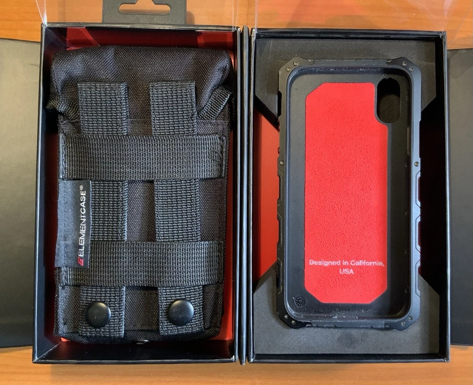 Funda Element BLACK OPS ELITE iPhone XS MAX Negra EMT-322-197EY-01 G10 Aluminio Foto 3 de 4