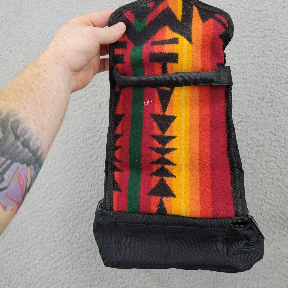 Pendleton Lunch Bag Southwestern Wool Native American Geometric Zippered - Image 2 of 4