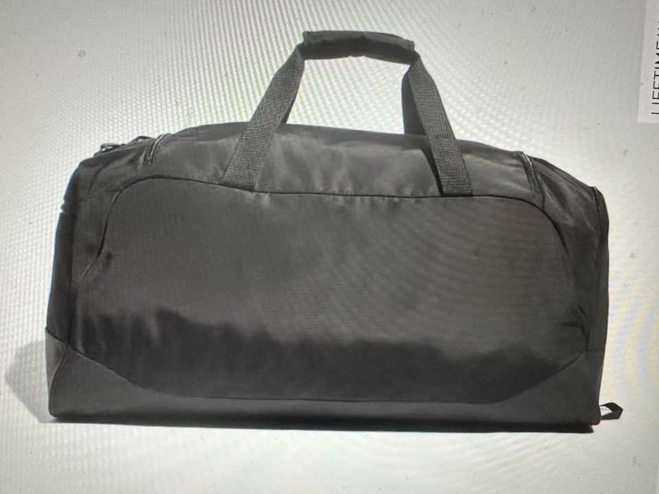 Bolso de Lona Adidas Defender 5 Grande Negro Nuevo con Etiquetas Foto 2 de 4