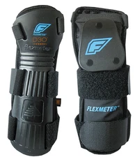 Demon United Flexmeter Wrist Guards Large D3O Impact Tech Double Sided Pair