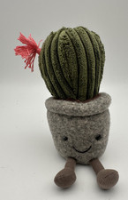 Jellycat Silly Sukkulenten Fasskaktus Plüsch Stofftier Kaktus mit Etikett SS6C