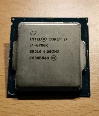 Intel Core i7-6700K 4,00GHz FCLGA1151 Prozessor