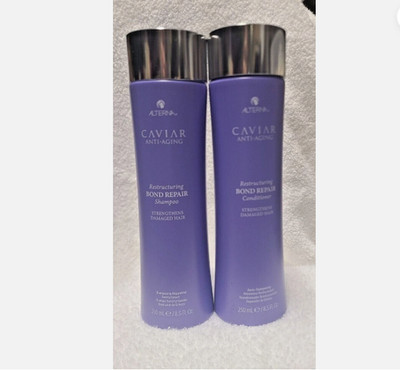 New Alterna Caviar Restructuring Bond Repair Shampoo & Conditioner Duo 8.5 oz 