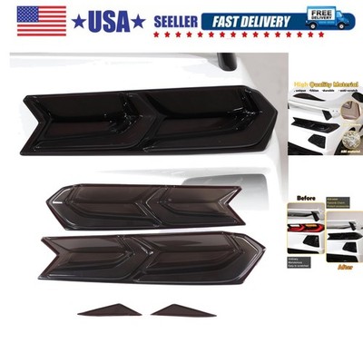 Car Tail lights Cover Compatible with Corvette C8 Stingray Z06 E-Ray 2020-202...