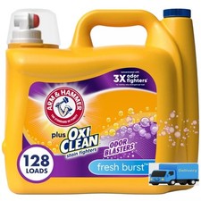 Arm Hammer Plus OxiClean Odor Blasters Liquid Laundry Detergent - 166.5 fl oz 0.08 per gallon