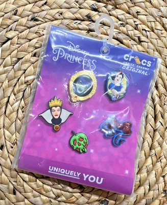 Crocs Jibbitz Charms Snow White 5 Pack Set